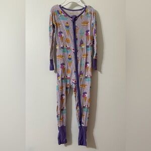 Little sleepies wildberry ice cream social zippy